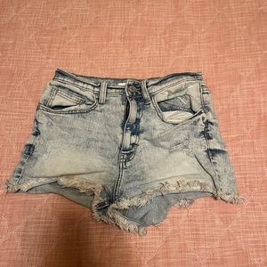Willow and root jean shorts